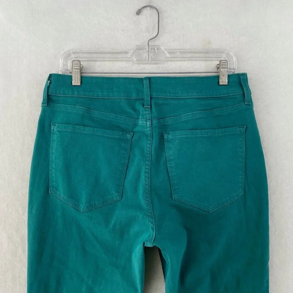 Old Navy Pants Women's Sz 12 Tattle Teal Denim Super Skinny Stretch Ankle Jeans - Picture 8 of 12
